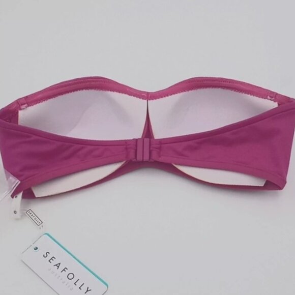 Brand New Seafolly Women's Quilted Bustier Bikini Top - Picture 7 of 13